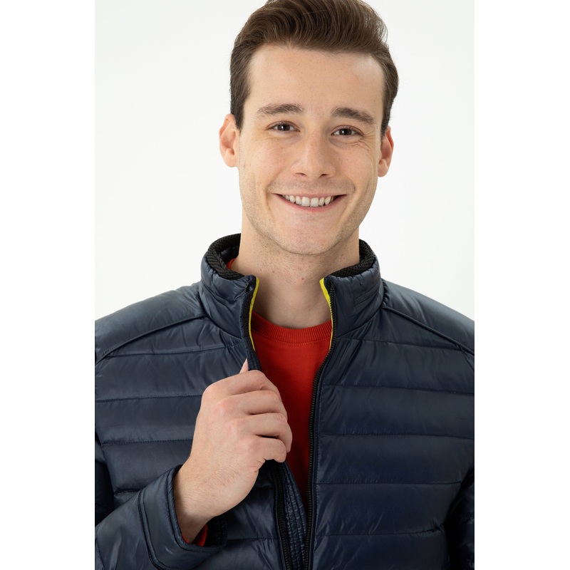 Blue Puffer Jacket