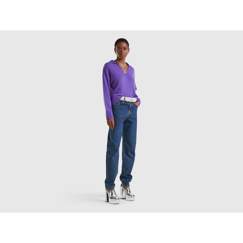 Five-Pocket Dad Fit Jeans
