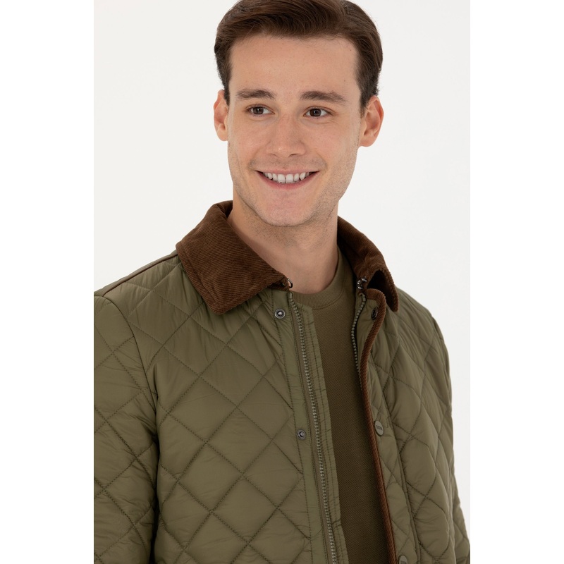 Green Puffer Jacket
