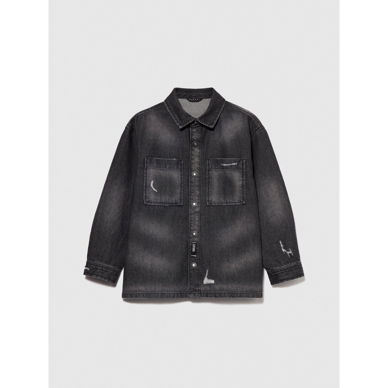 Oversized Denim Shirt