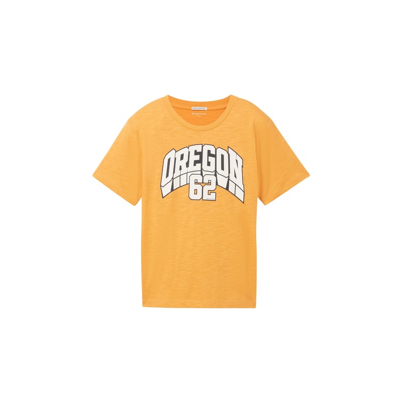 Regular Printed Slub T-Shirt