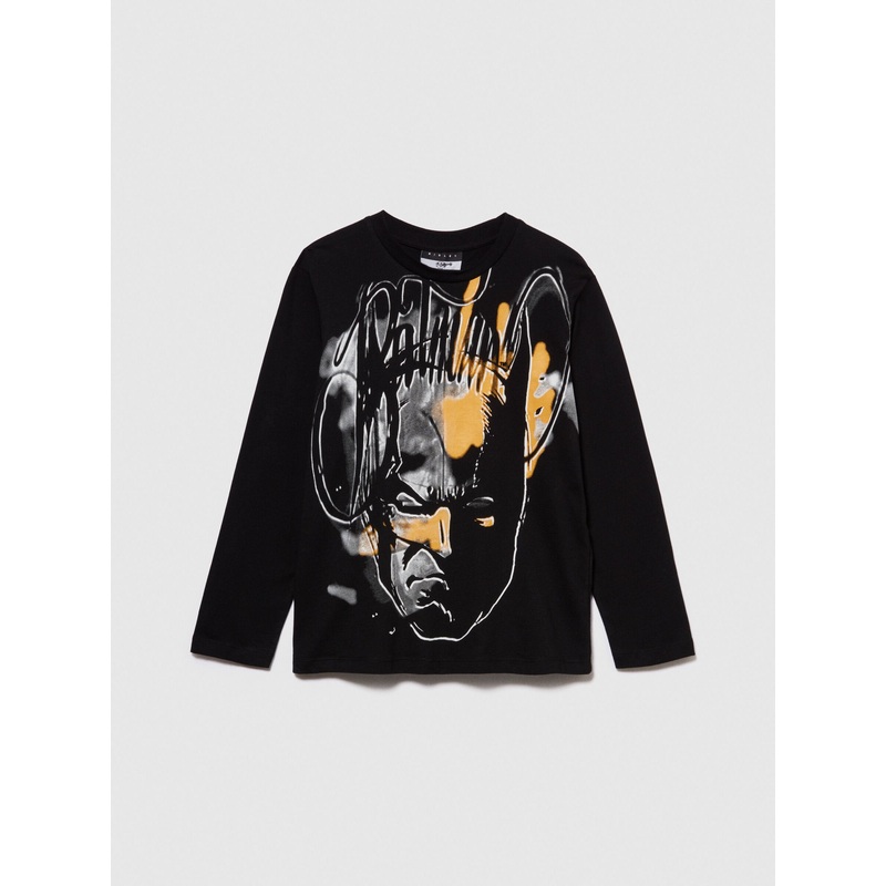 T-Shirt With Dc Comics Print