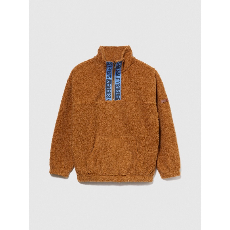 Teddy Sweatshirt With Logo Band