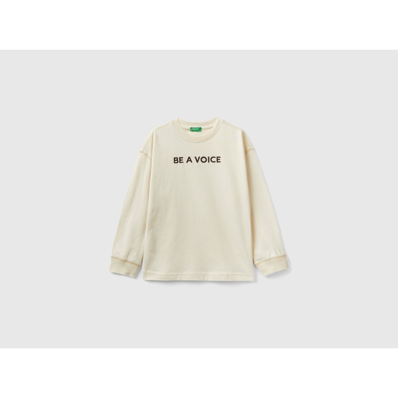 Warm T-Shirt With Embroidery