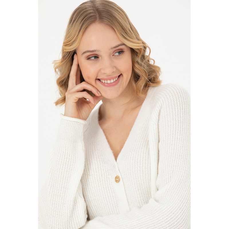 White Cardigan