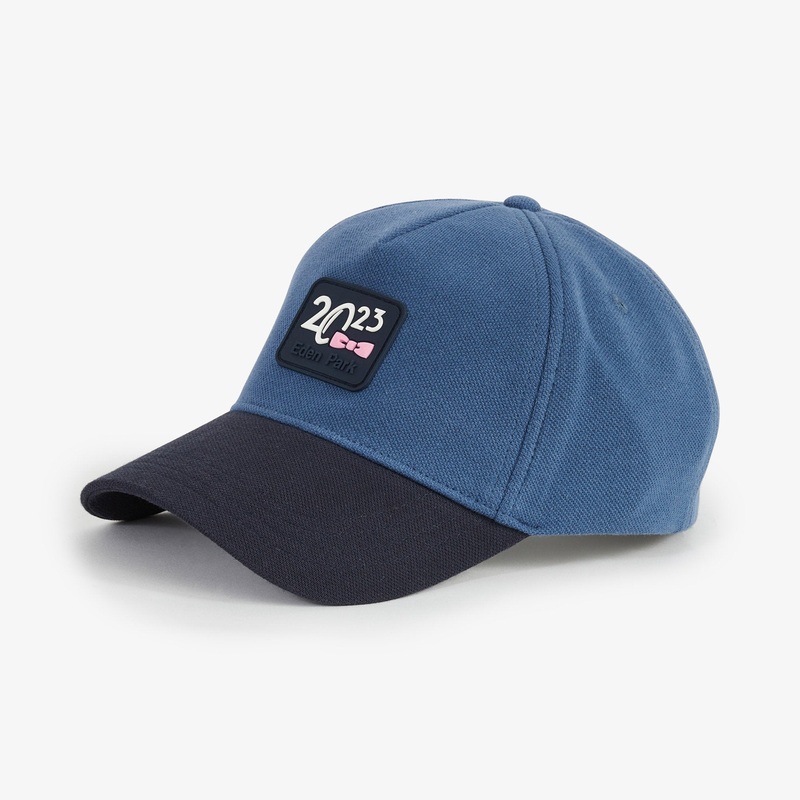 Blue Colourblock Cap With 2023 Logo
