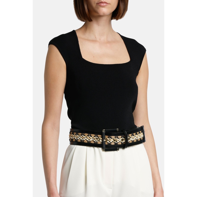 Datura - Raffia Belt