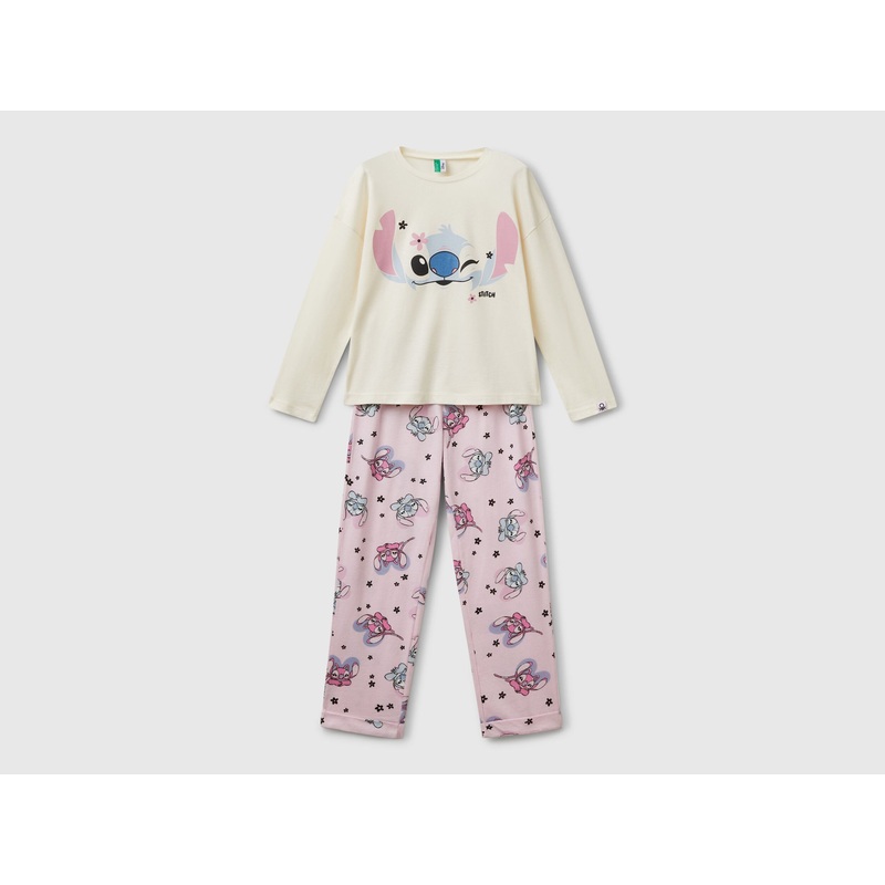 Flowing Pyjamas with Stitch Disney Print