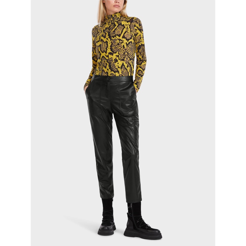 Franca Leather Look Pants