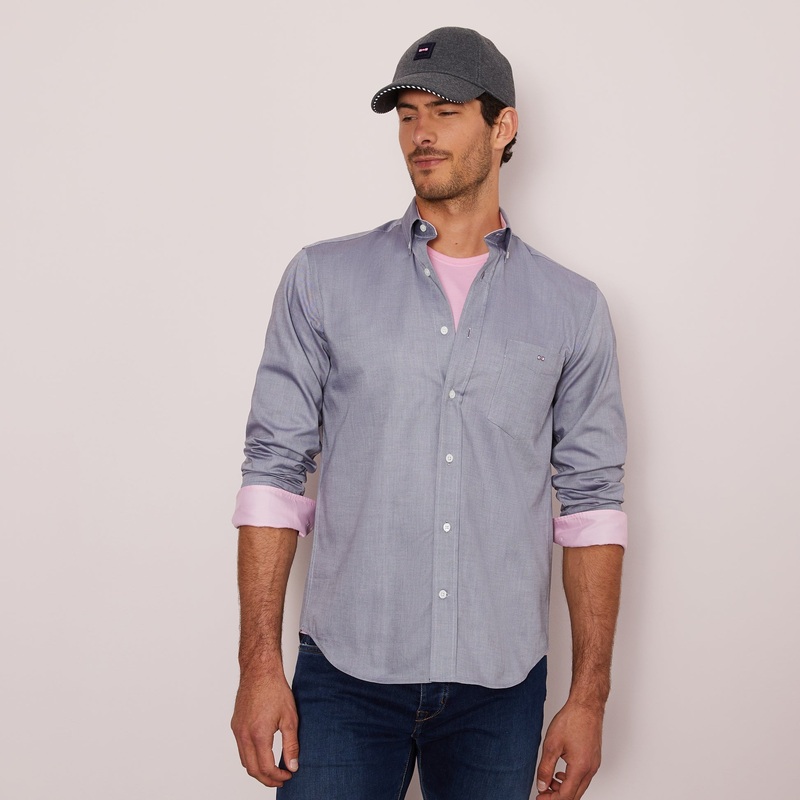 Light Grey Cotton Shirt