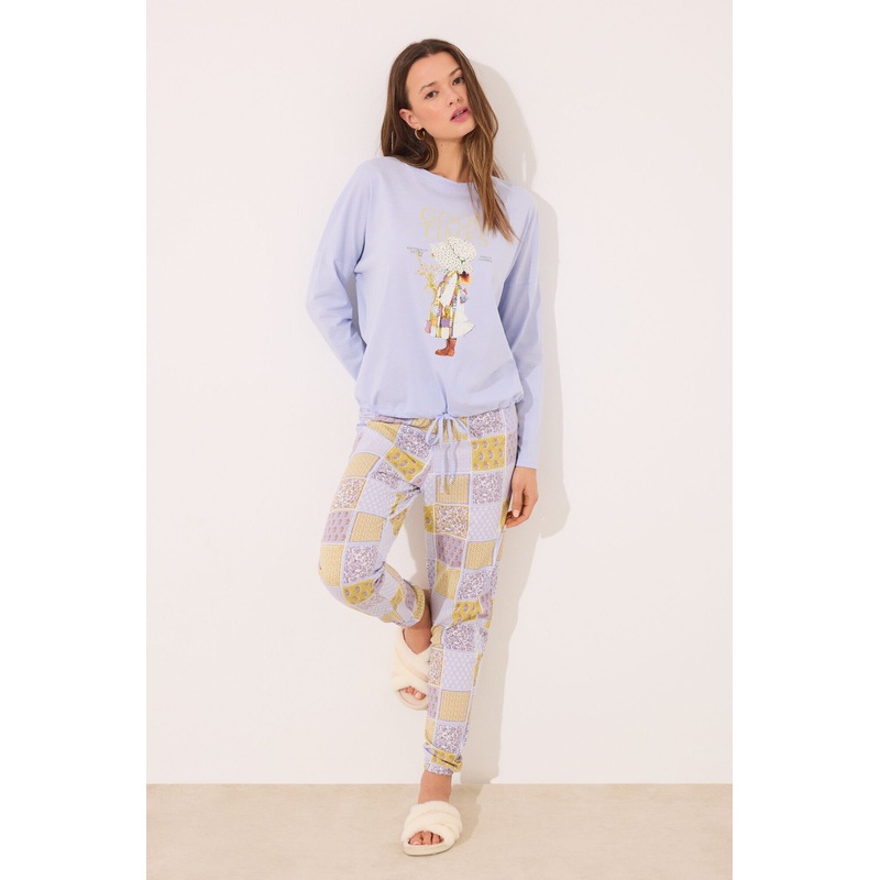 Long Pyjamas with "Holly Hobbie" Print