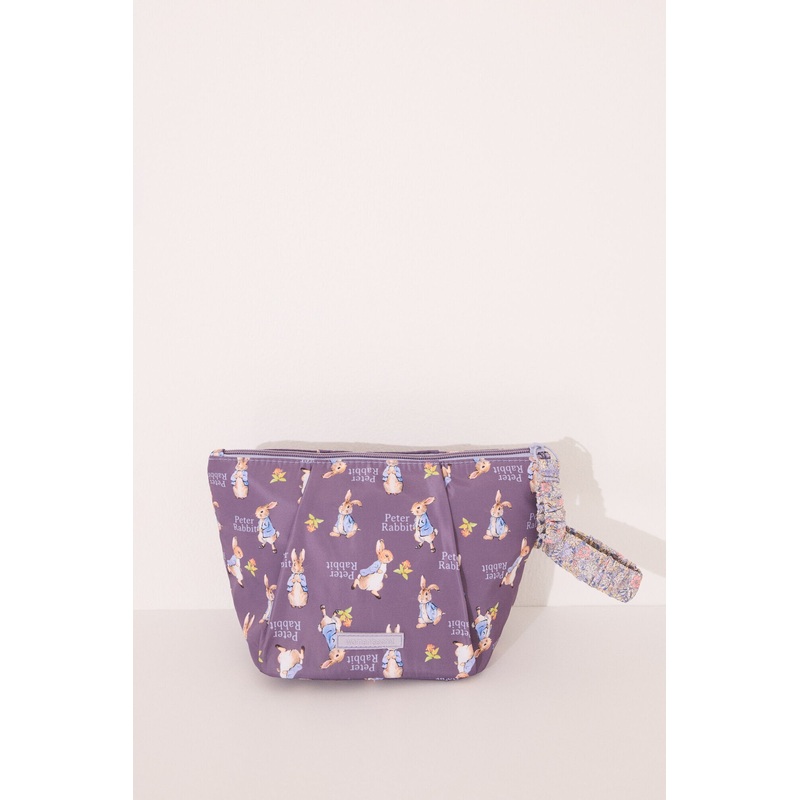 Mr. Rabbit Print Nylon Medium Vanity Case
