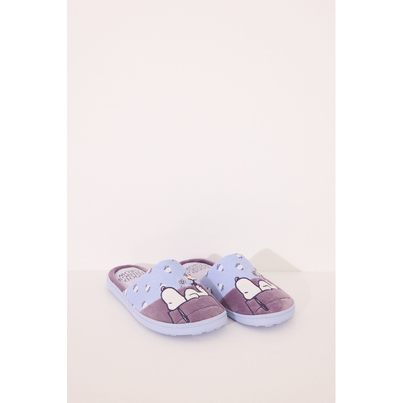 Snoopy Purple Slippers