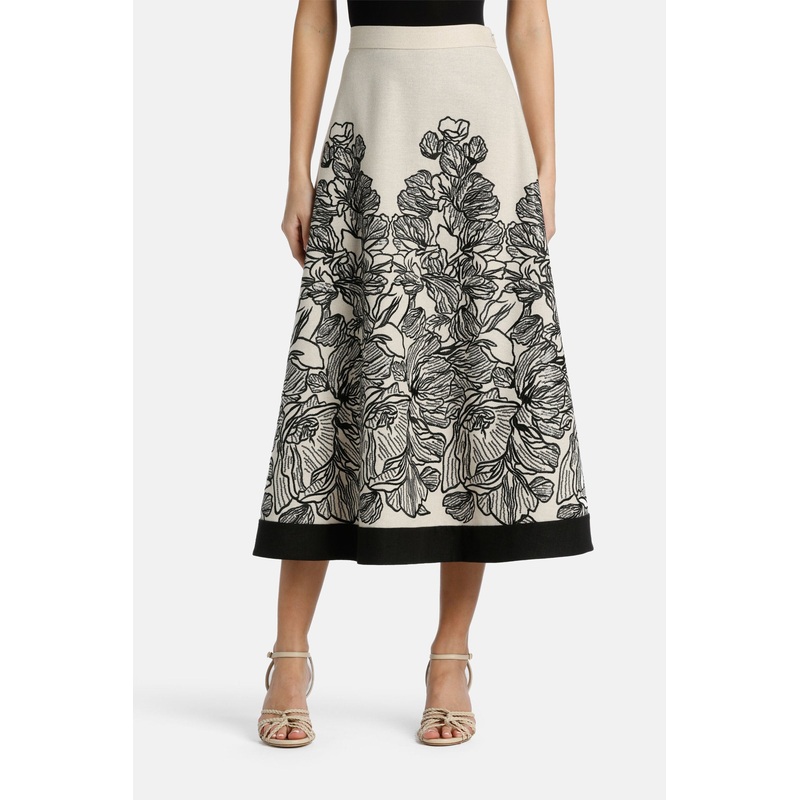 Terra - Embroidered Skirt