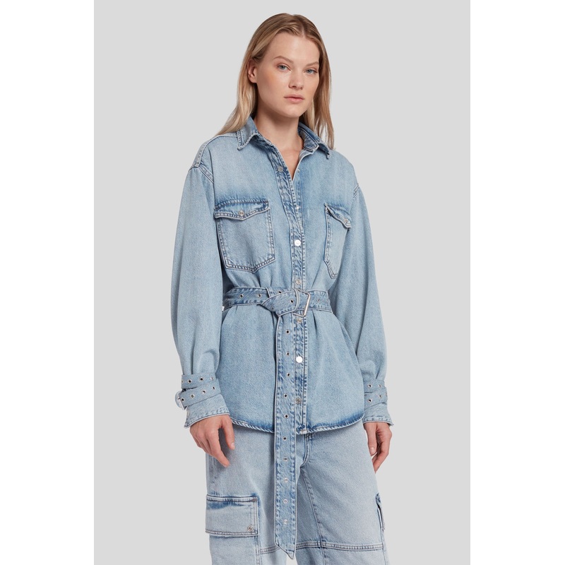 Belted Overshirt Unwind
