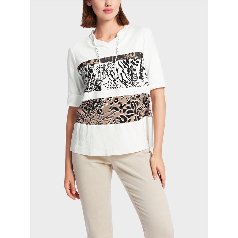 Blouse With Flounce