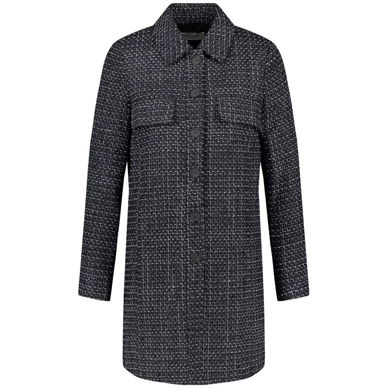 Button Down Knitted Coat
