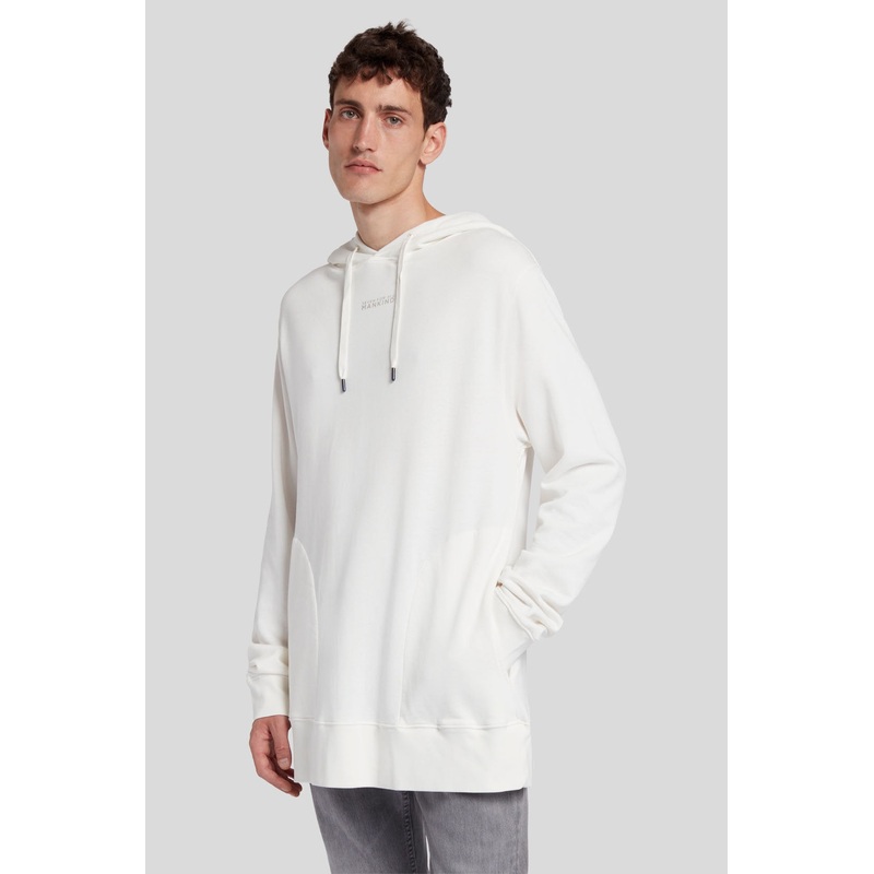 Hoodie Mineral Dye Snow