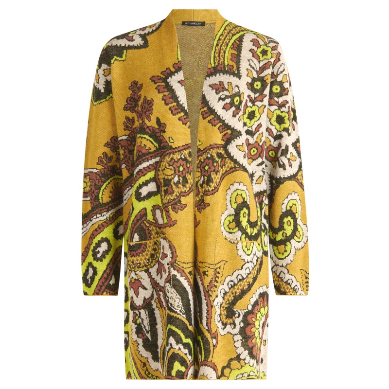 Long Cardigan With All-Over Print