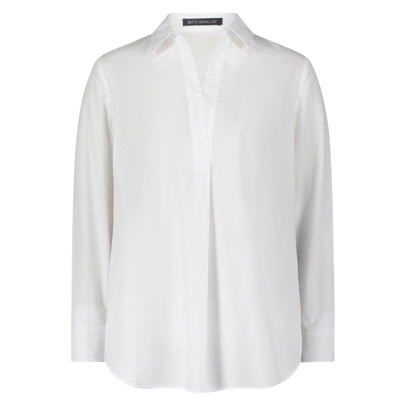 White Shirt Style Blouse