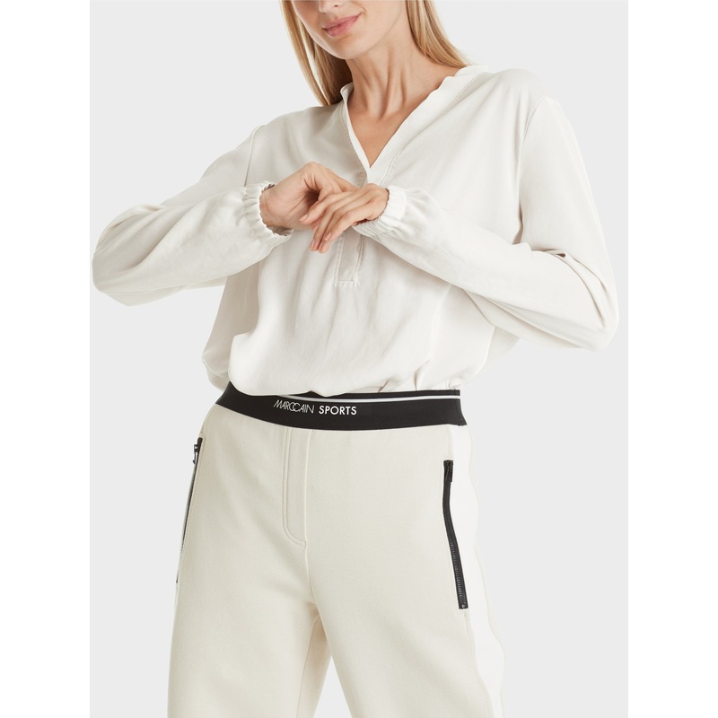 Blouse With V-Neck