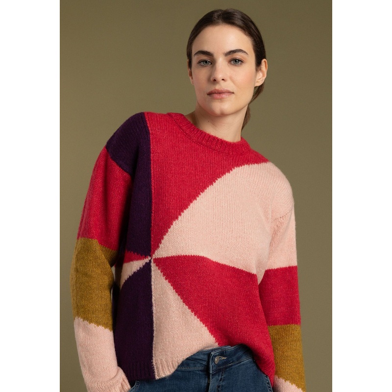 Color Blocking Sweater