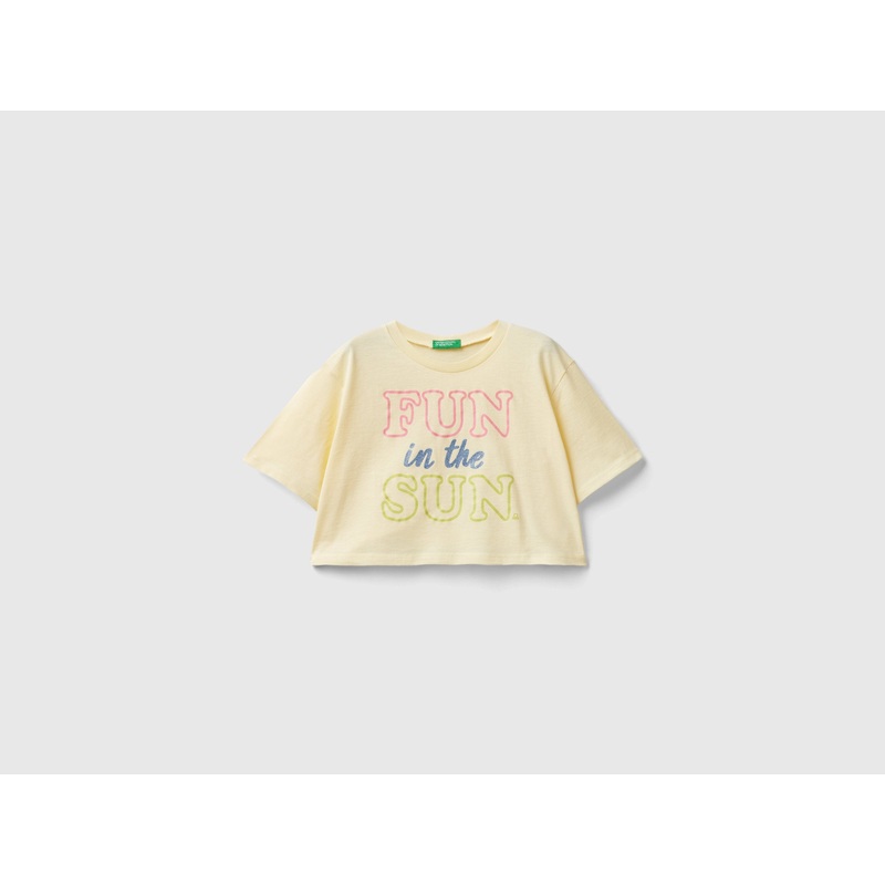 Cropped Graphic T-Shirt