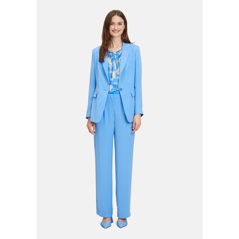 Fabric TrousersWith Pleats