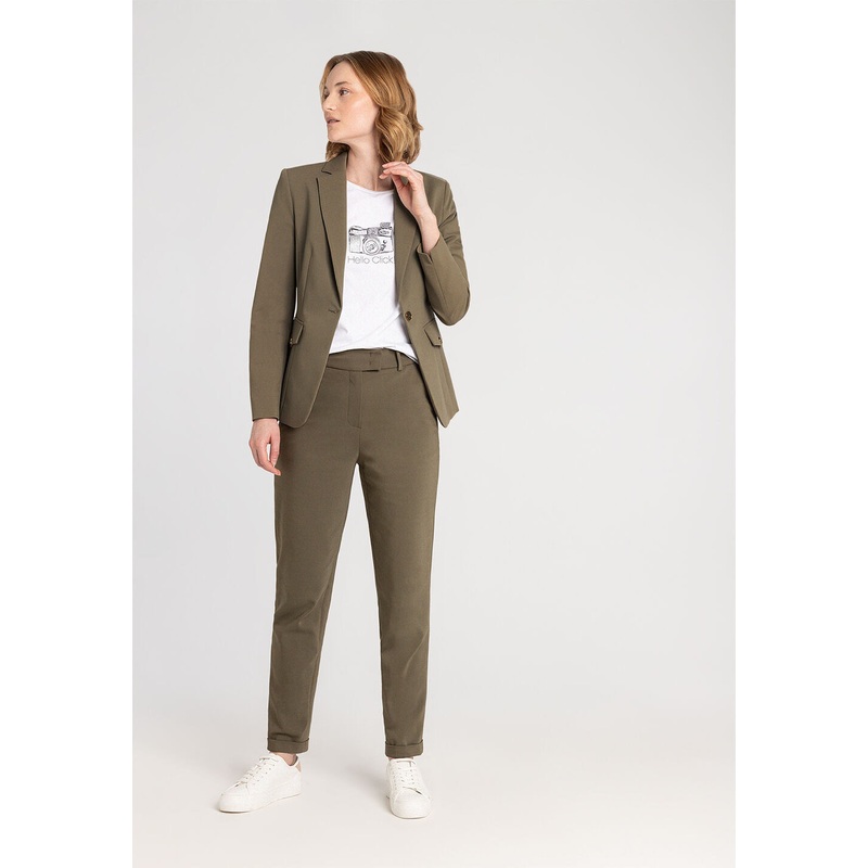 Khaki Business Trousers
