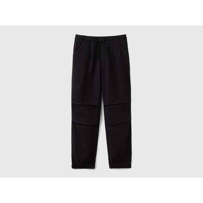 Parachute Trousers With Drawstring