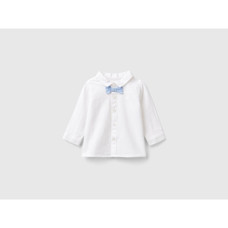 Shirt With Bow Tie