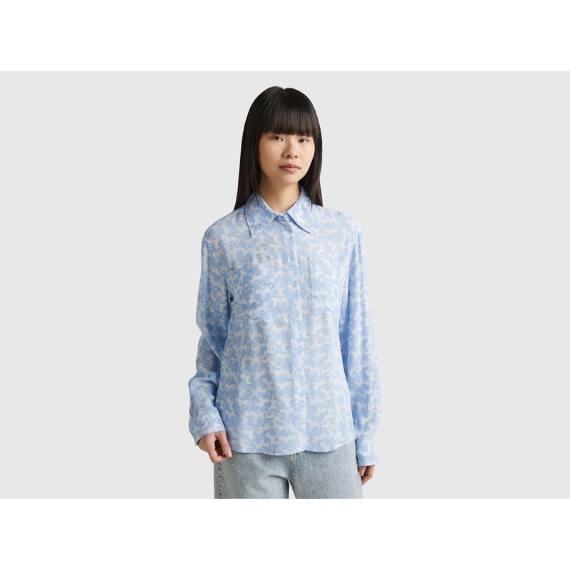 Shirt With Horse Print