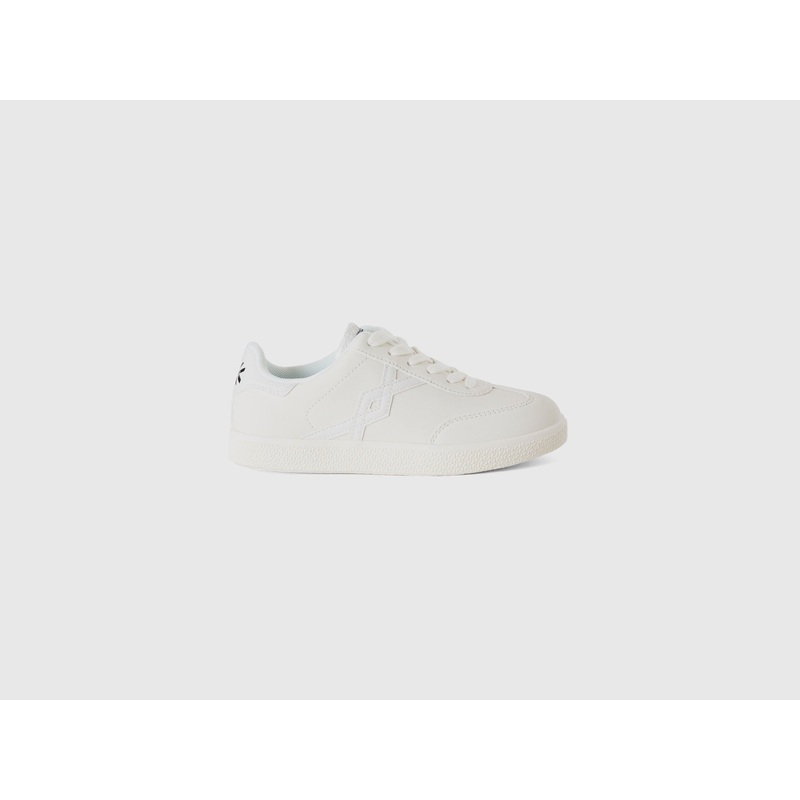Sneakers In Imitation Leather