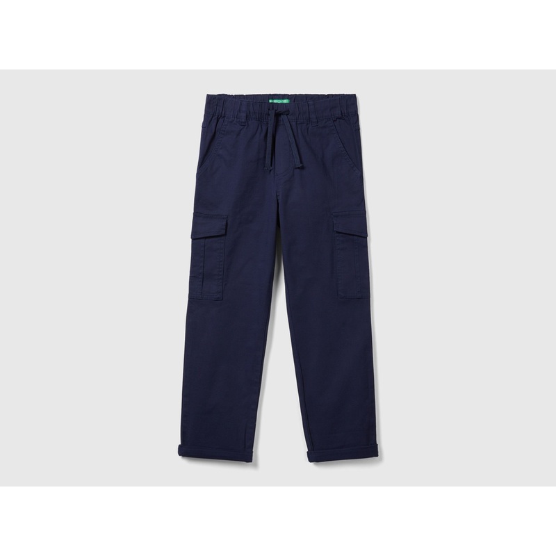 Straight Leg Cargo Trousers