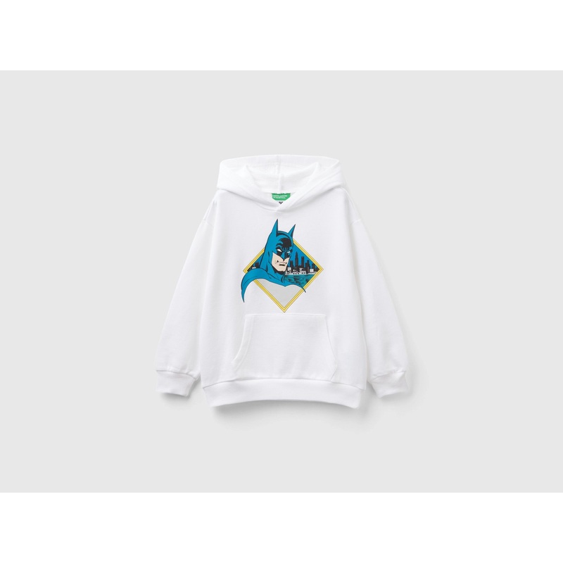 White Batman & Dc Comics Sweatshirt