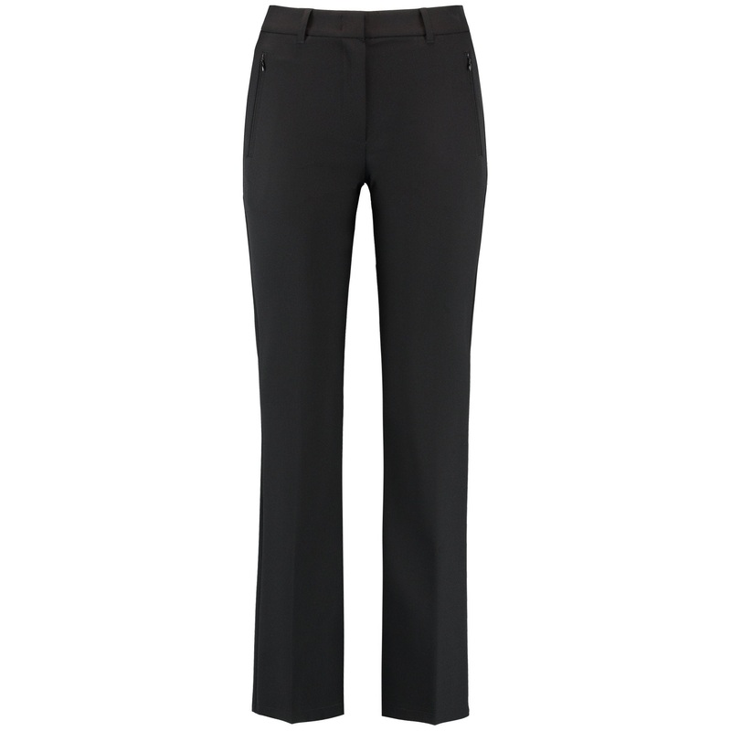 Black Slimfit Dress Trousers