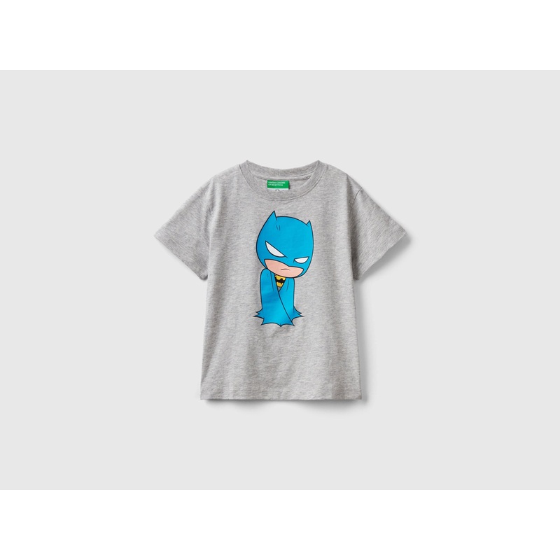 Gray Batman & Dc Comics T-Shirt