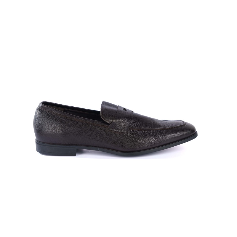 Grey Loafer Shoes