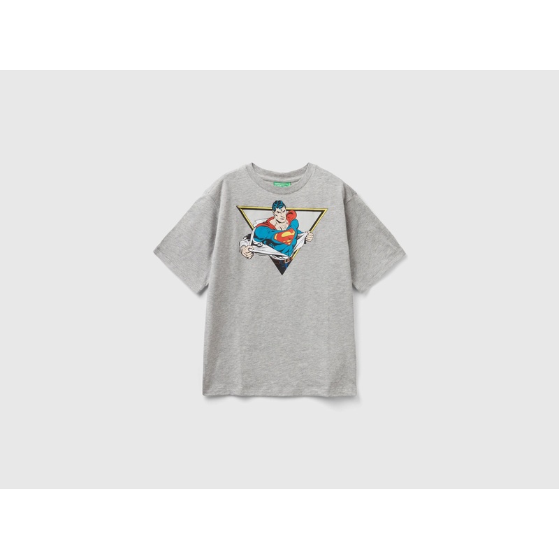 Marl Gray Superman & Dc Comics T-Shirt