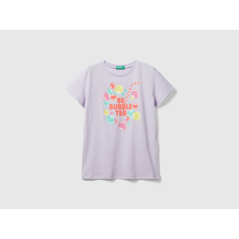 Purple Graphic T-Shirt
