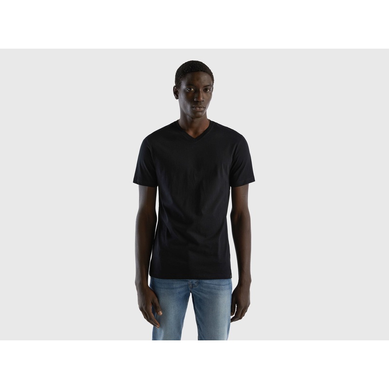 T-Shirt In Long Fiber Cotton