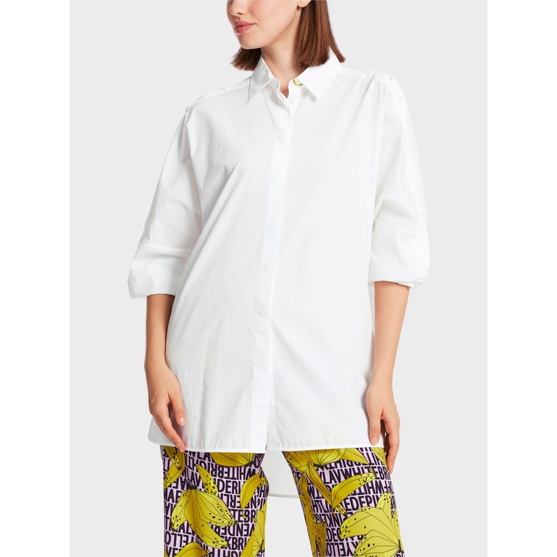 Wide "Rethink Together" Kimono Blouse