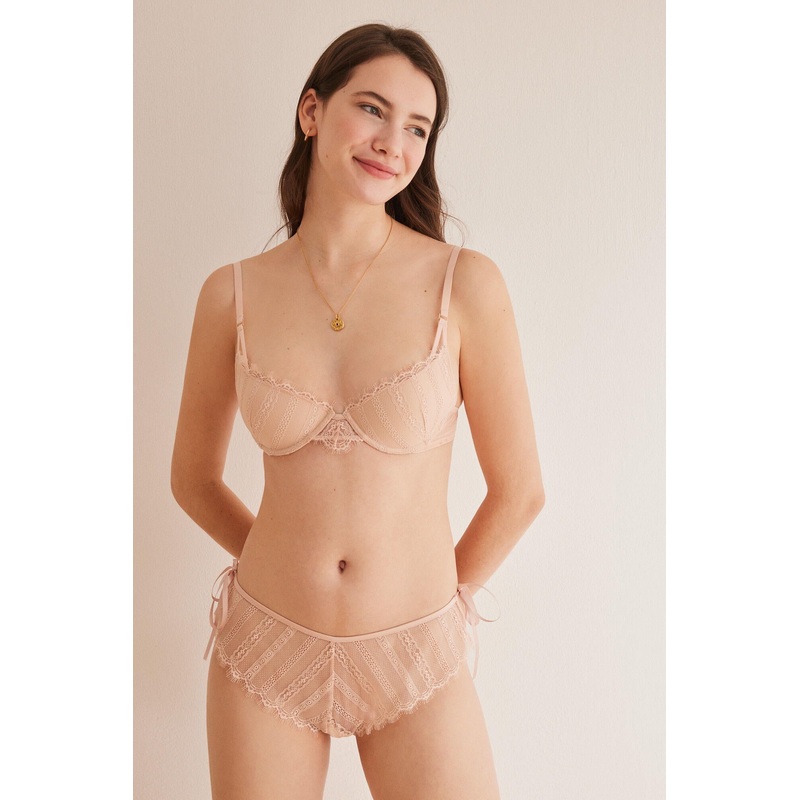 Beige Wide Brief