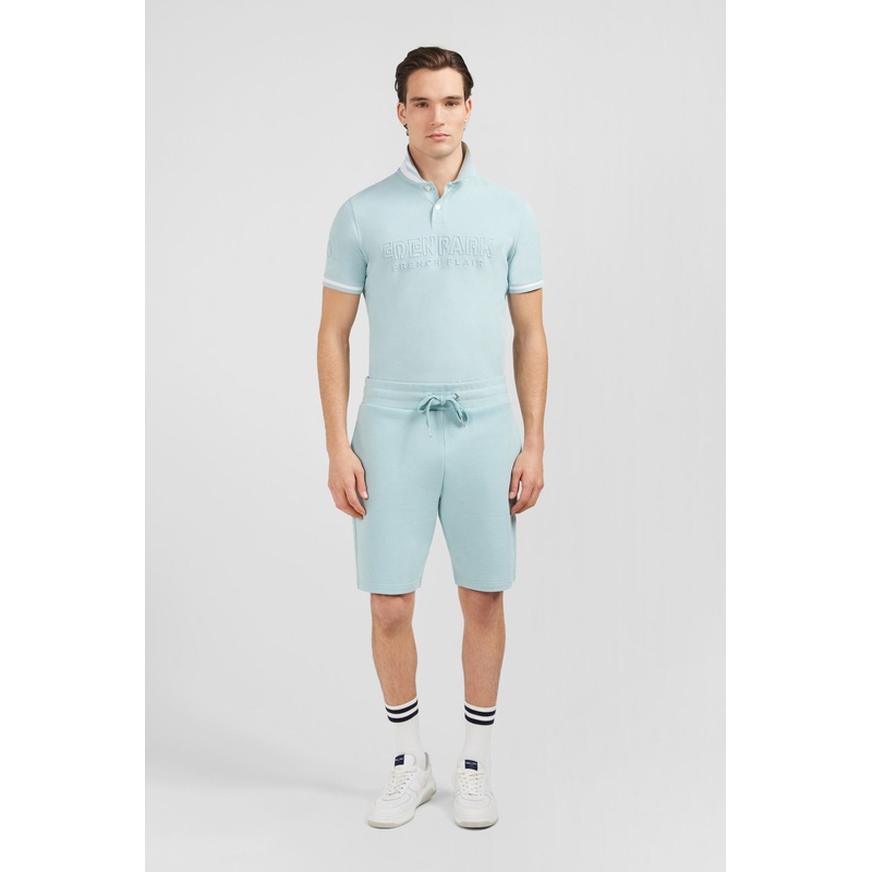Light Blue Fleece Shorts