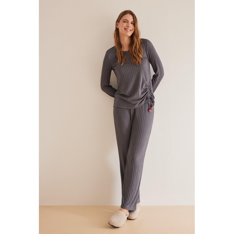 Long Sleeves Long Pant Pyjama Set