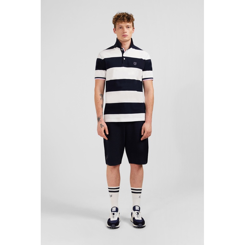 Navy Blue Fleece Shorts