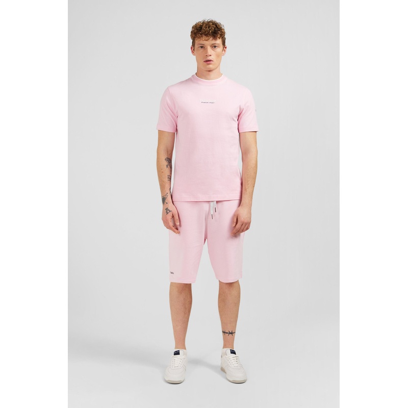 Plain Pink Short-Sleeved T-Shirt