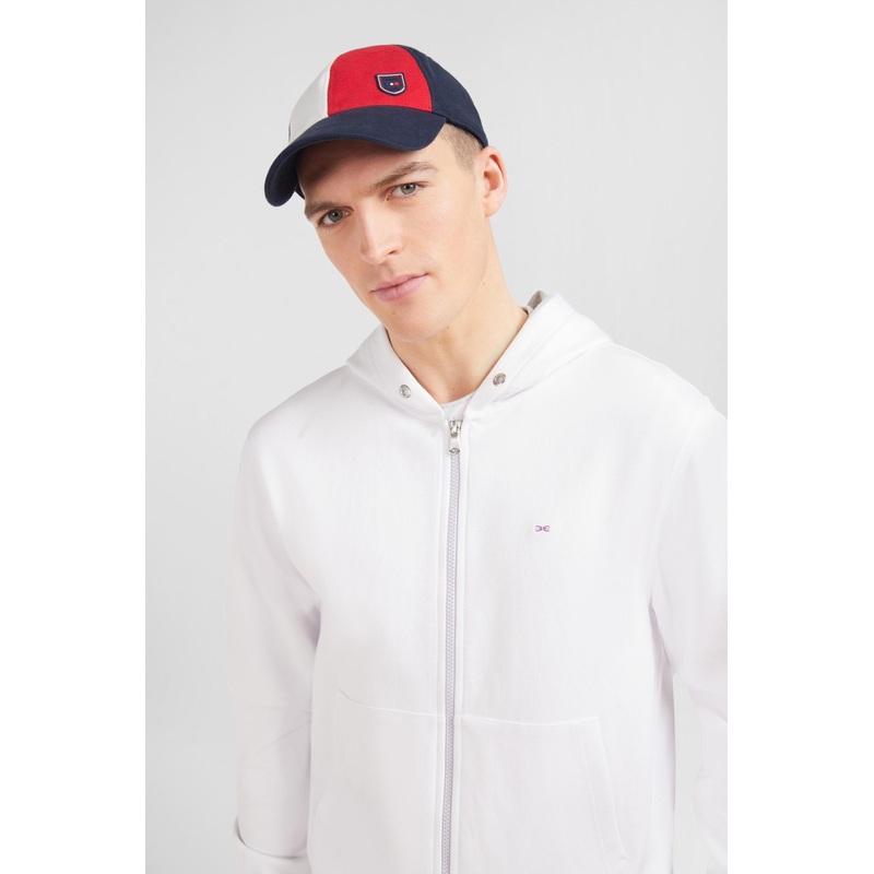 Red Colour-Block Cap
