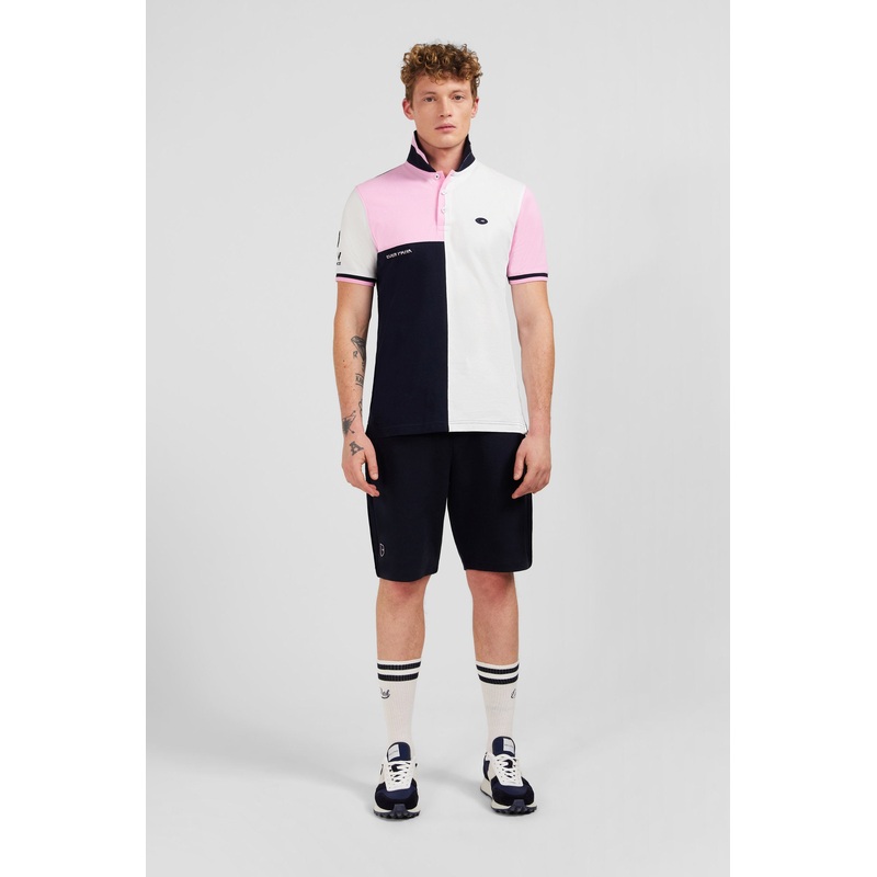 Short-Sleeved Colour-Block XV De France Polo Shirt