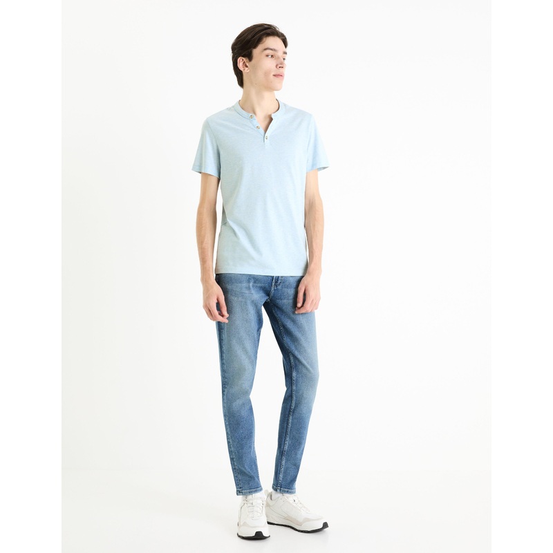 C25 Slim Stretch Jeans 3 Lengths - Blue